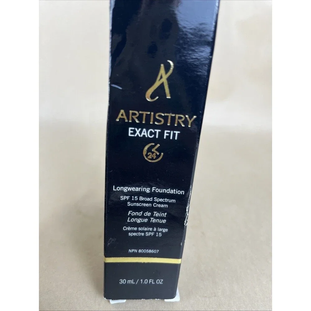 NIB‎ Amway Artistry Exact Fit Long Wearing Foundation CHABLIS L1C1 SPF 15 30ML